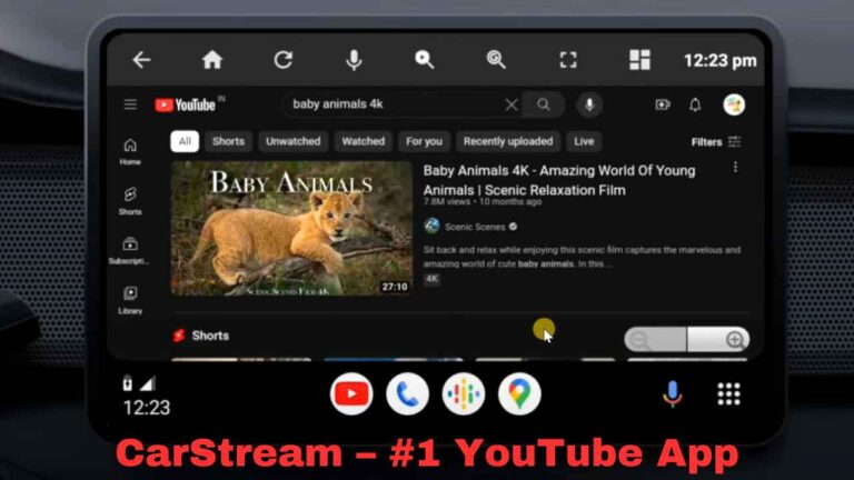 CarStream APK Download | #1 YouTube App For Android Auto
