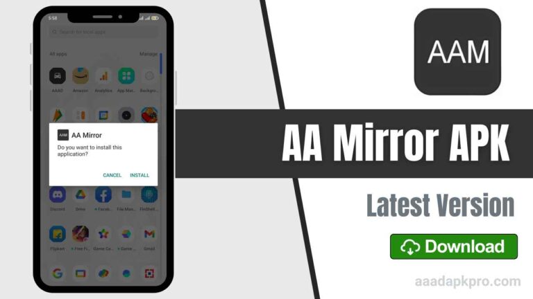 AA Mirror APK V1.0 Download (Mirror Phone to Car Screen)